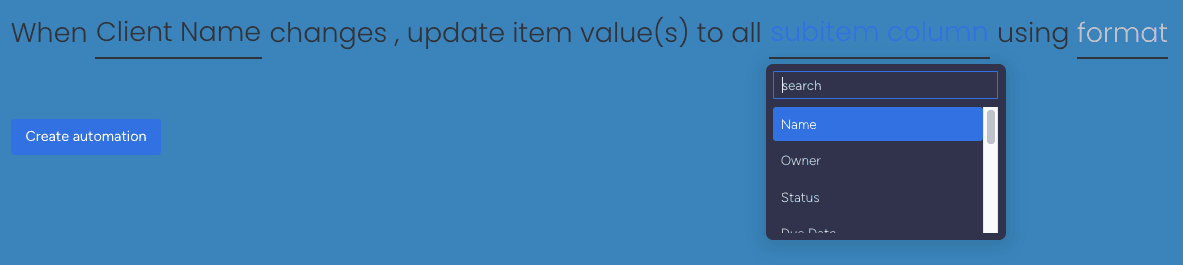 Available integrations