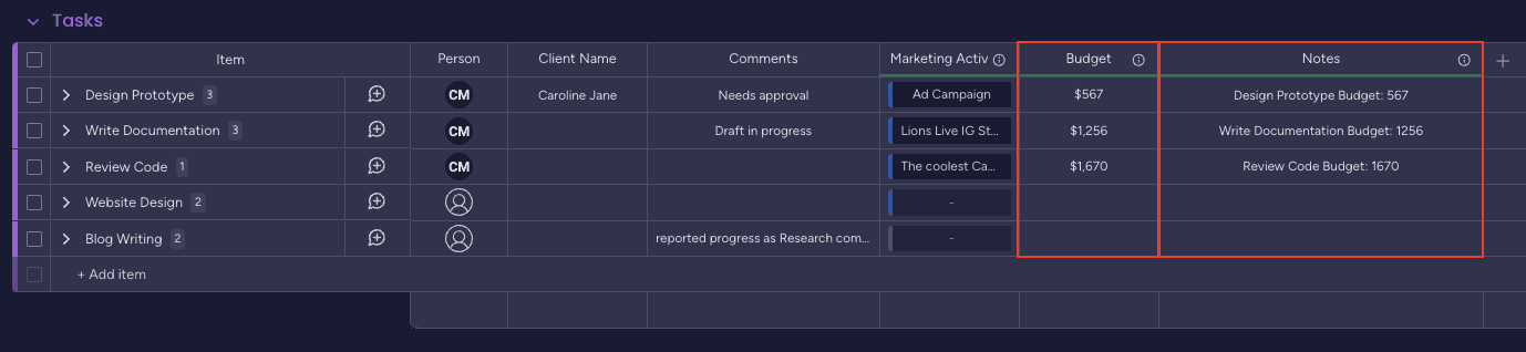 Available integrations