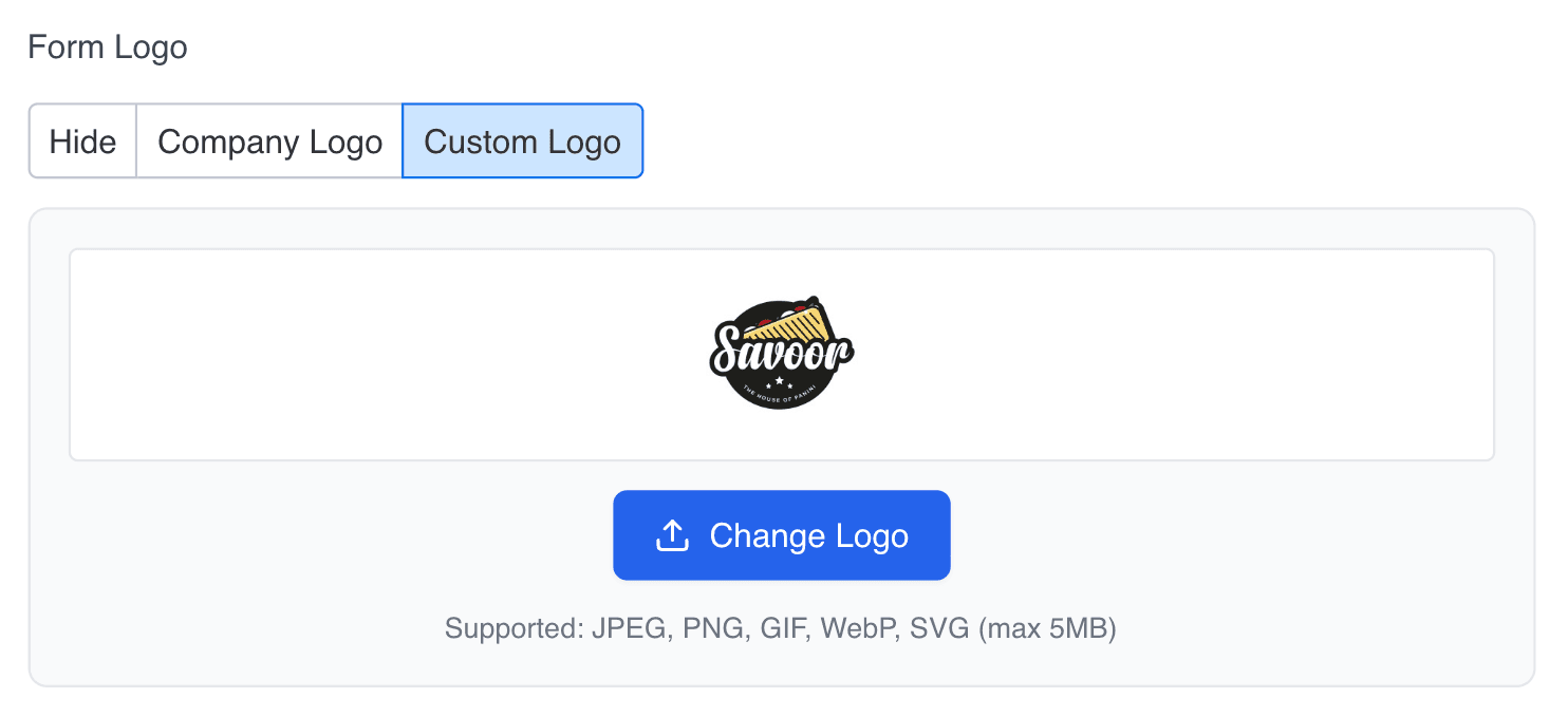 Logo Configuration