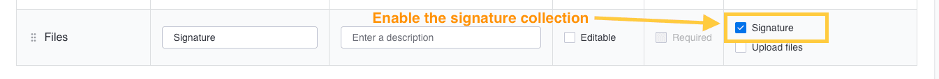 Signature Collection